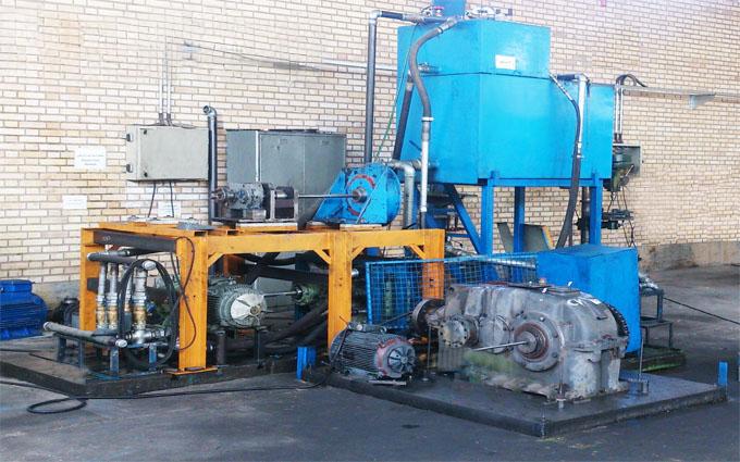 دستگاه StandTest برای تست گیربکس های صنعتی